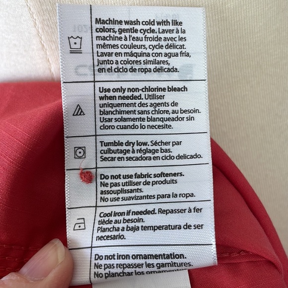 Carhartt Coral Force Ridgefield Button Down Relaxed Fit Sleeveless Shirt - Small - Picture 16 of 16